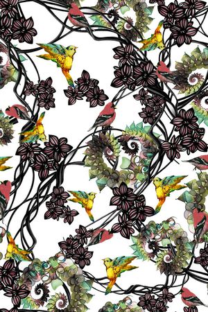 花朵印花华亿平台图片