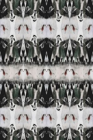 几何印花华亿平台图片