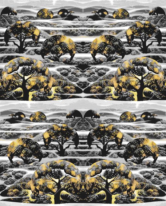 树木印花华亿平台图片