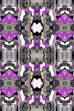 抽象几何印花华亿平台图片