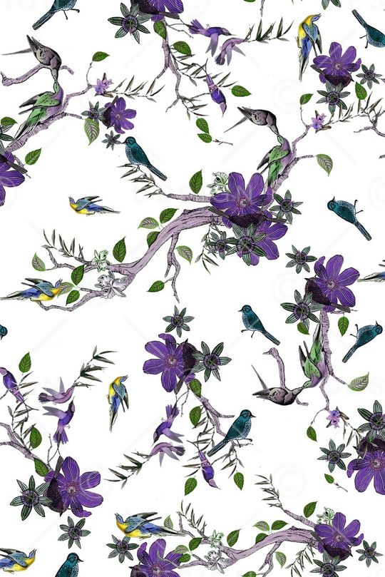 中国风印花华亿平台图片