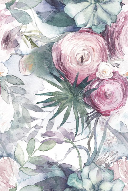 淡雅印花华亿平台图片