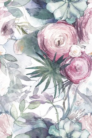 淡雅印花华亿平台图片