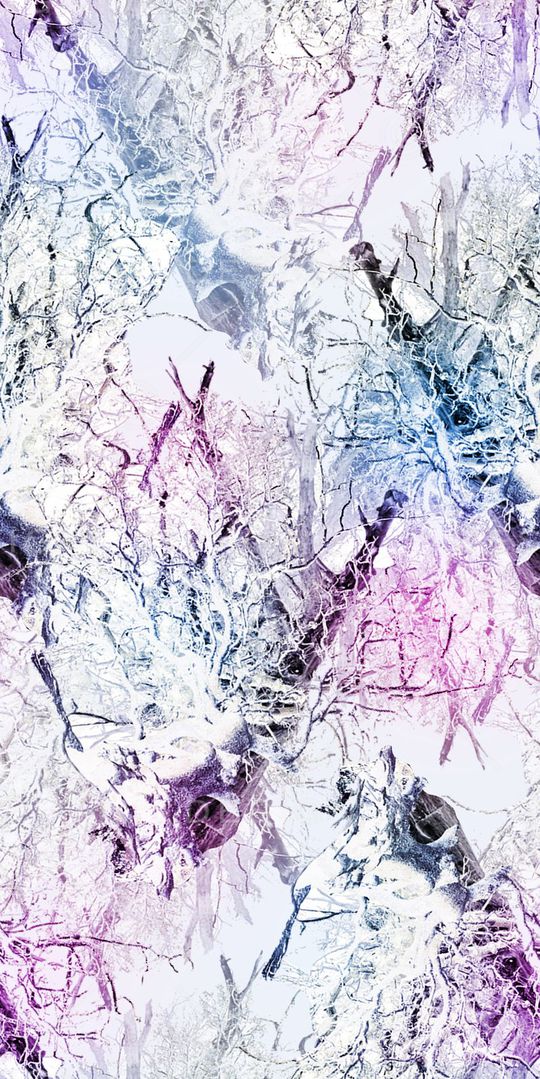 树枝印花华亿平台图片