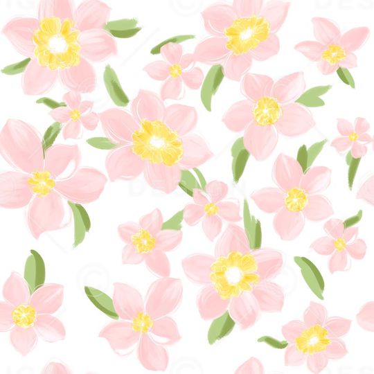 清新印花华亿平台图片