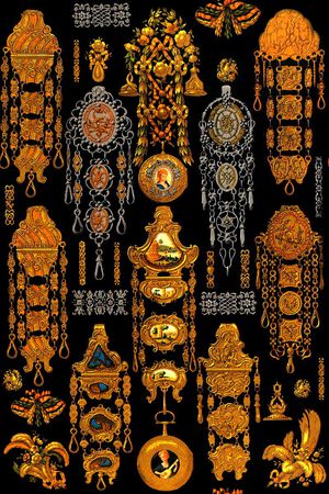 欧式宫廷风印花华亿平台图片