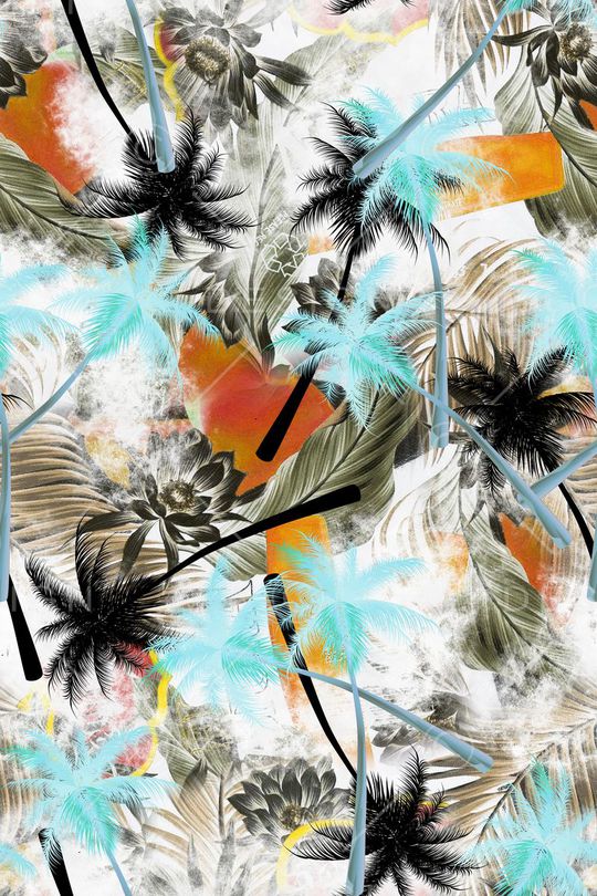 热带印花华亿平台图片