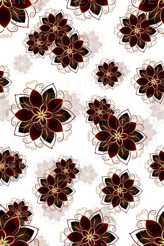 卷草印花华亿平台图片