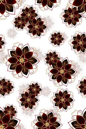 卷草印花华亿平台图片