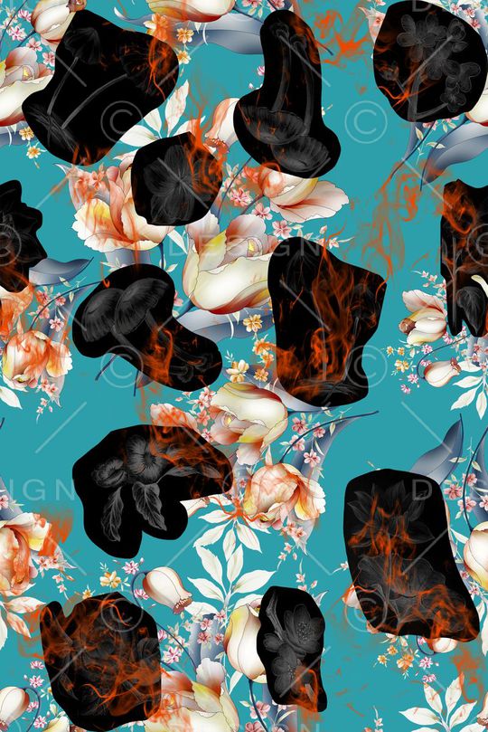 火苗印花华亿平台图片