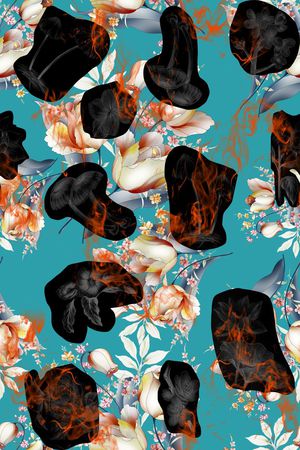 火苗印花华亿平台图片