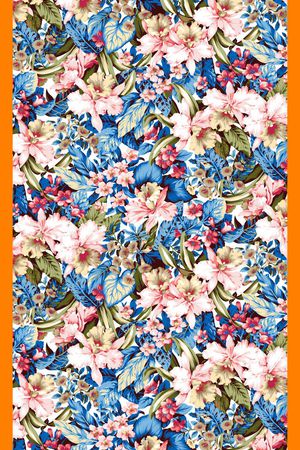 花朵印花华亿平台图片