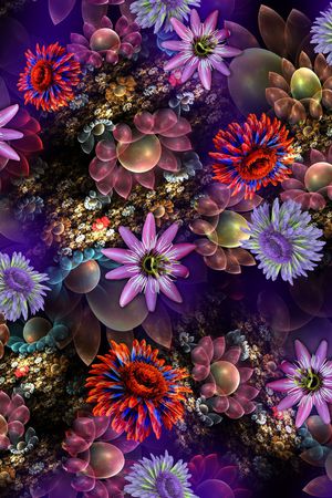 抽象印花华亿平台图片