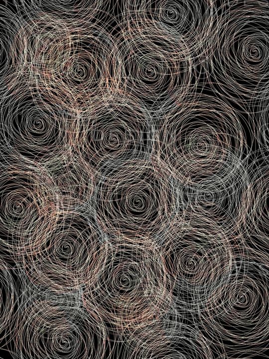 不规则几何印花华亿平台图片