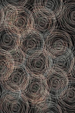 不规则几何印花华亿平台图片