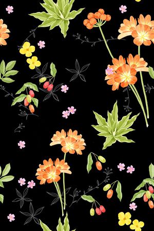 手绘印花华亿平台图片