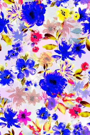 水彩印花华亿平台图片