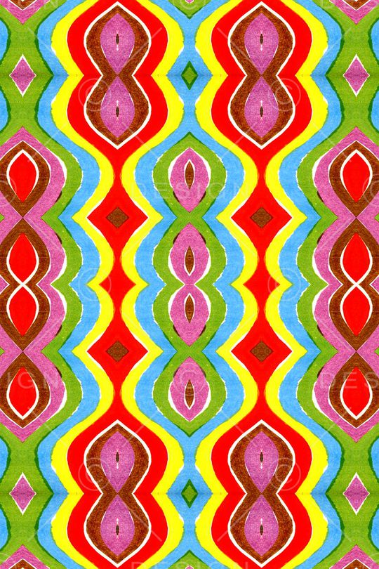 民族风条纹印花华亿平台图片