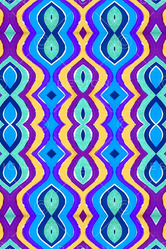 民族风条纹印花华亿平台图片