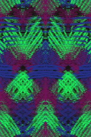 笔触印花华亿平台图片