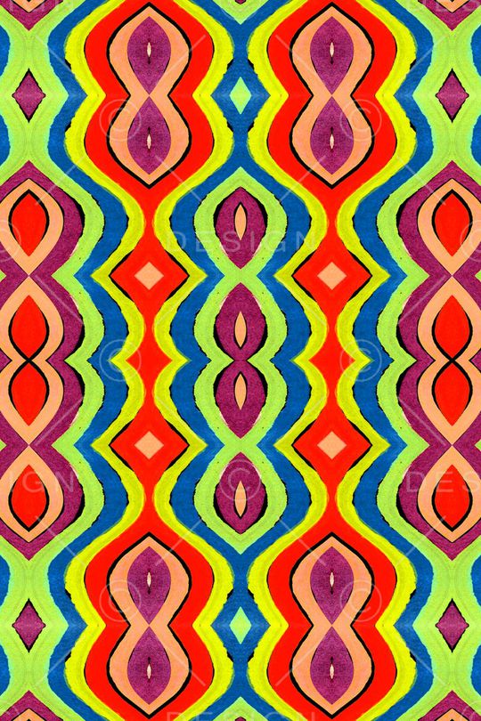 民族风条纹印花华亿平台图片