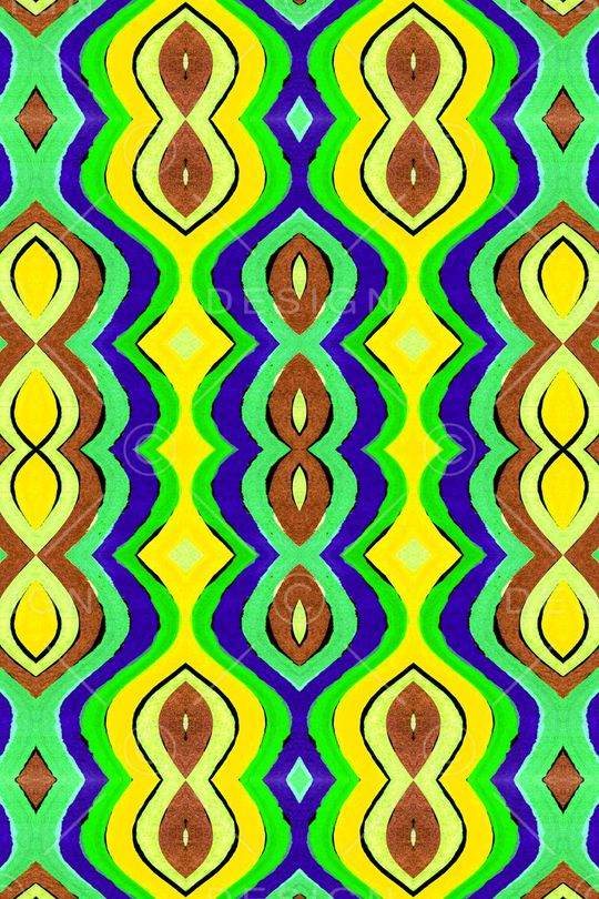 民族风条纹印花华亿平台图片