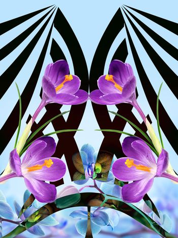 花朵印花华亿平台图片