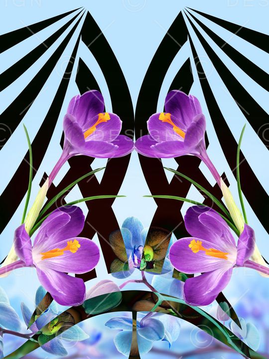 花朵印花华亿平台图片