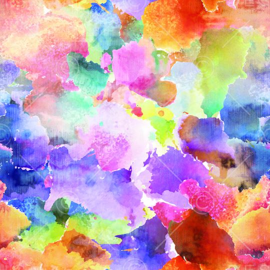 抽象水彩底纹印花华亿平台图片