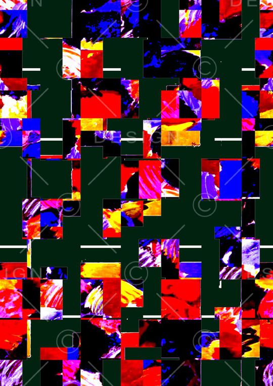 几何印花华亿平台图片