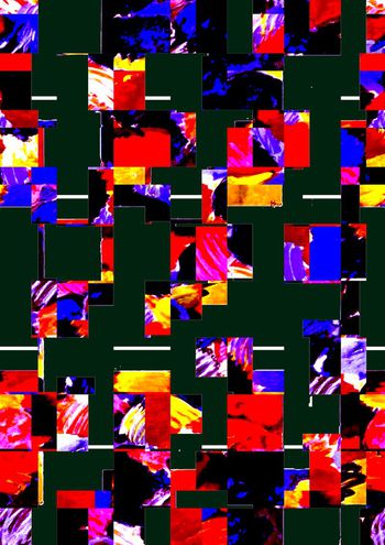 几何印花华亿平台图片