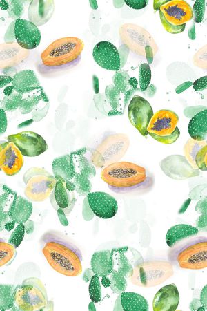 水彩印花华亿平台图片