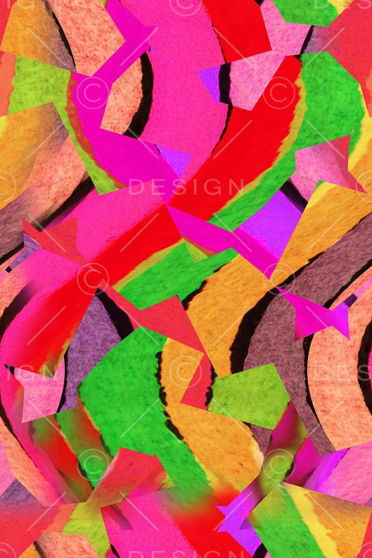 民族风条纹印花华亿平台图片