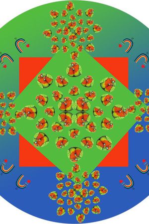 儿童卡通地毯印花华亿平台图片