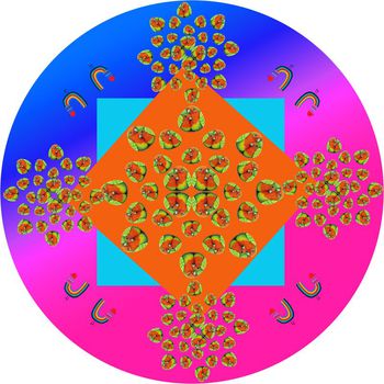 673356-10287 儿童卡通地毯（圆）-2