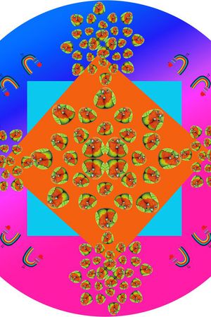 儿童卡通地毯印花华亿平台图片