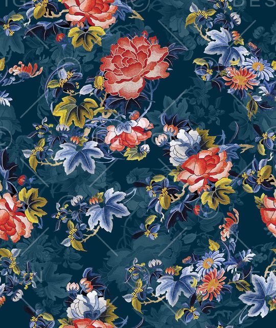 民族风印花华亿平台图片