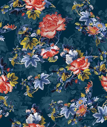 673358-刺绣茶花花卉-A