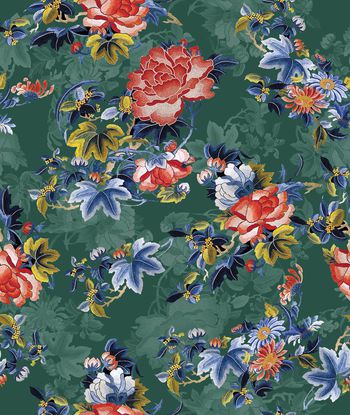 673360-刺绣茶花花卉-C