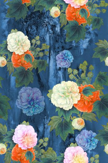 面料花印花华亿平台图片