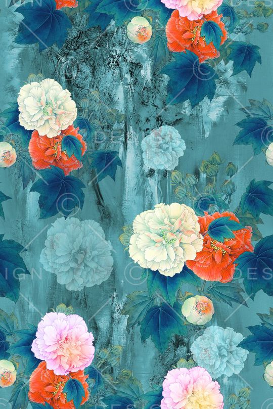 面料花印花华亿平台图片