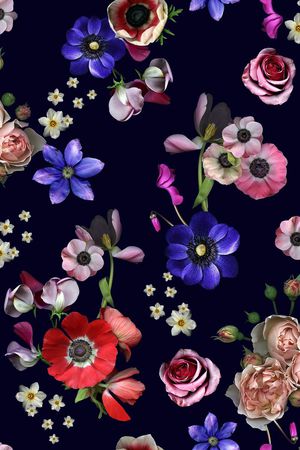 花朵印花华亿平台图片