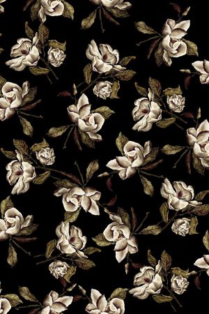 油画花卉印花华亿平台图片