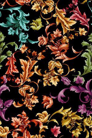 佩斯利印花华亿平台图片