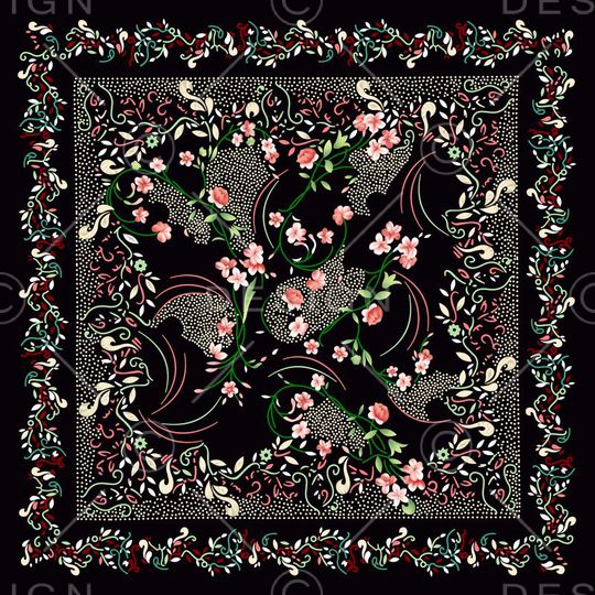 花朵印花华亿平台图片