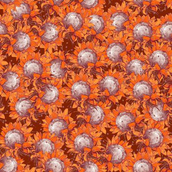 673581-手绘太阳波点橘