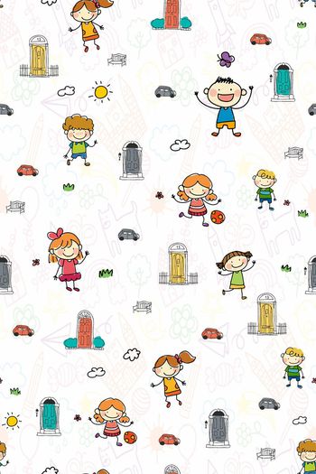 儿童画印花华亿平台图片