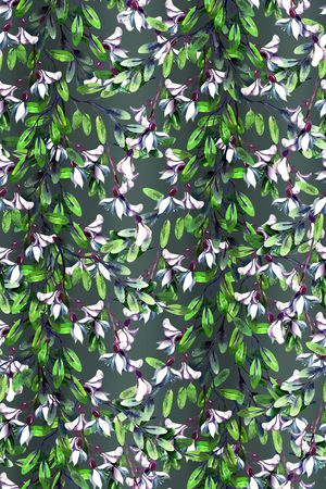 田园风印花华亿平台图片