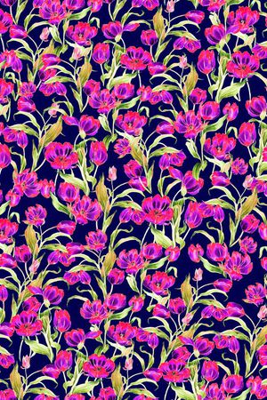 乱花印花华亿平台图片