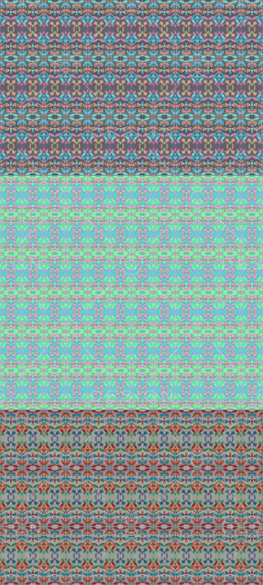 几何炫彩印花华亿平台图片